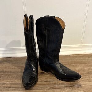 Shyanne Black Western Cowboy Boots